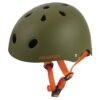 Zertifizierter Kinderhelm POLISPORT URBAN RADICAL (grün) für Zweiradfahren